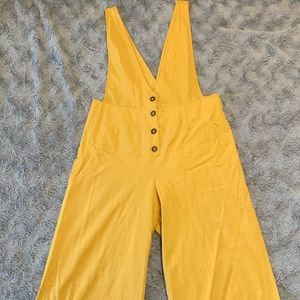 Sienna Sky Linen Romper